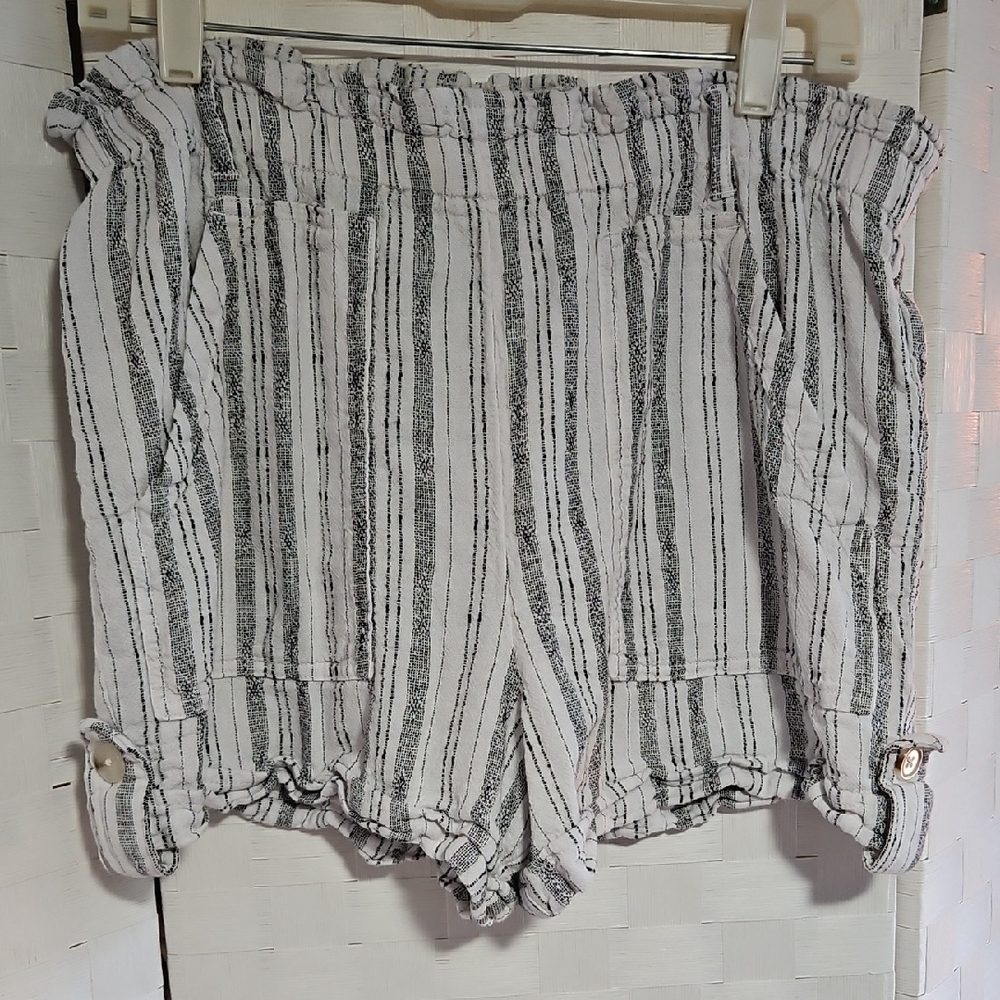 Time and Tru Casual Striped Shorts
